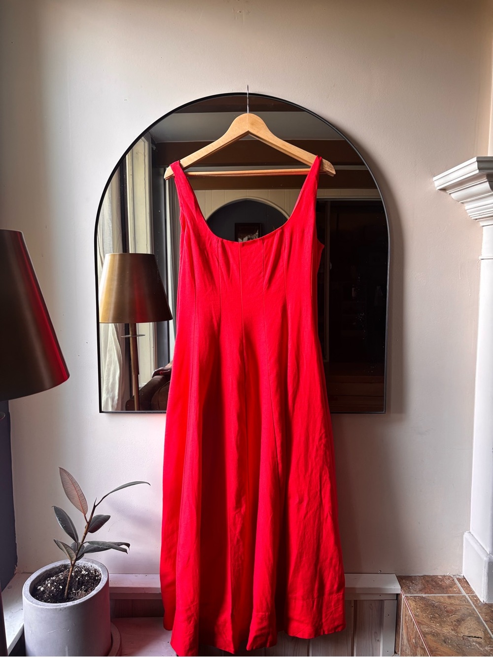 JOIE | linen dress | size large - Picture 3 of 7